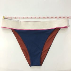 Hurley Maritime Ribbed Bikini Bottom L